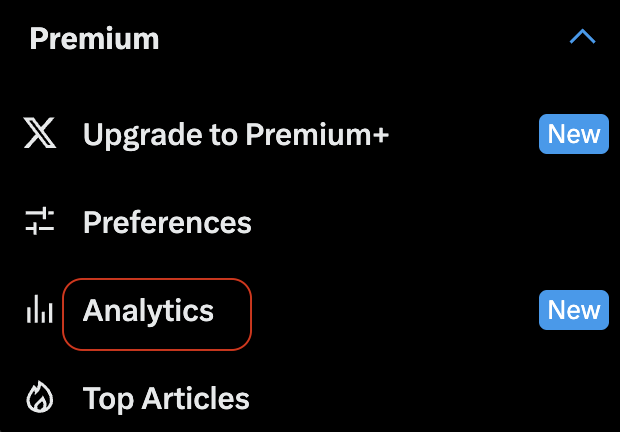 Twitter analytics